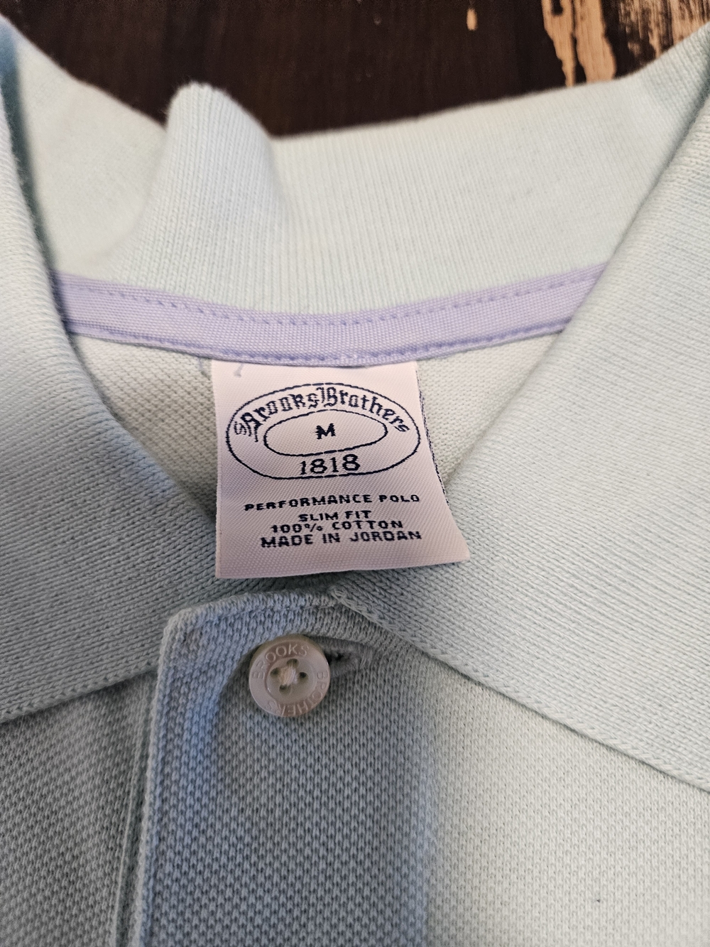 Brooks Brothers Men's Performance Polo - Pale Mint